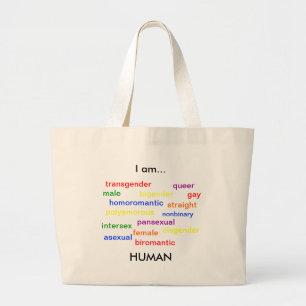 Bolsa Tote Grande Sou Humano
