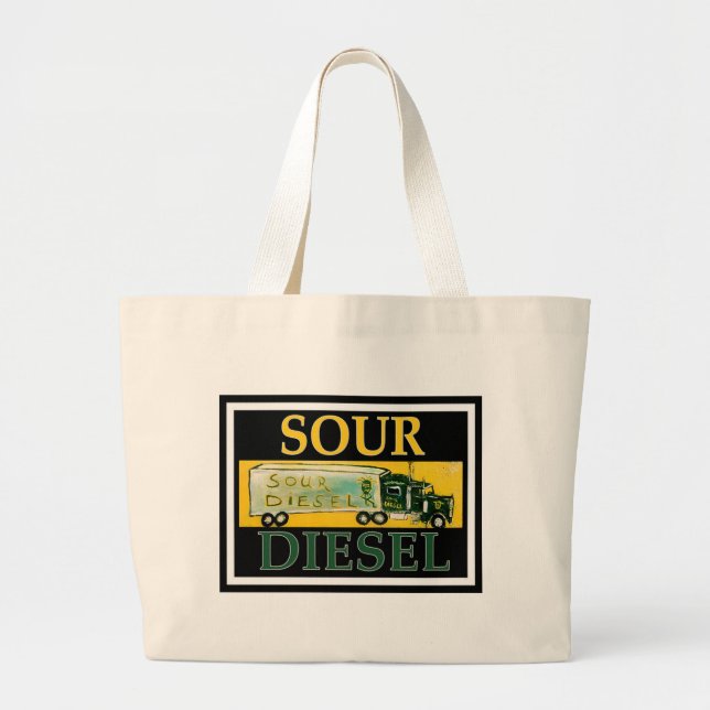 BOLSA TOTE GRANDE SOUR DIESEL (Frente)