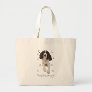 Bolsa Tote Grande Spaniel de Springer inglês
