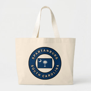 Bolsa Tote Grande Spartanburg Carolina do Sul