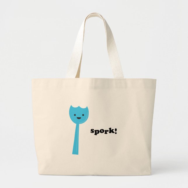 Bolsa Tote Grande Spork! (Frente)
