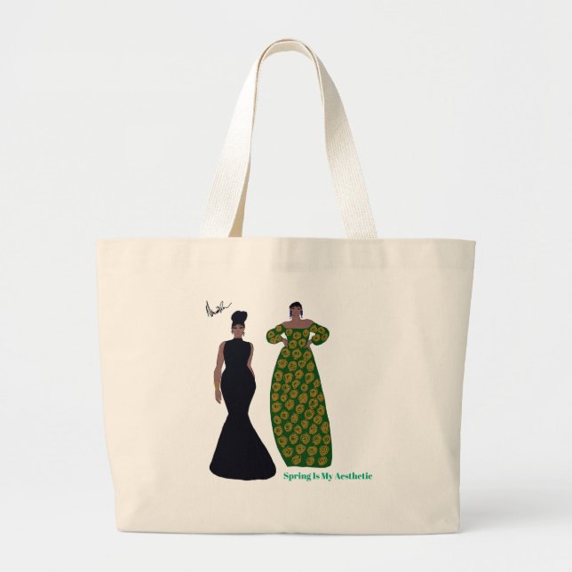 Bolsa Tote Grande Spring Into Fashion! (Frente)
