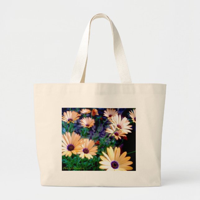 Bolsa Tote Grande Springflowers, foto por DBarnhart (Frente)