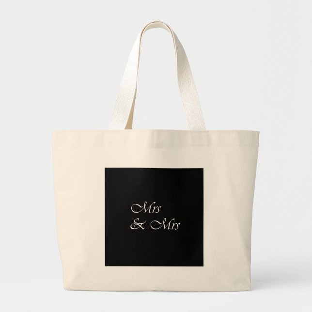 Bolsa Tote Grande Sra & Sra (Frente)