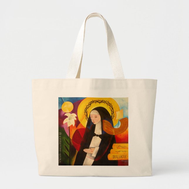 Bolsa Tote Grande St. Catherine de Siena 2007 (Frente)