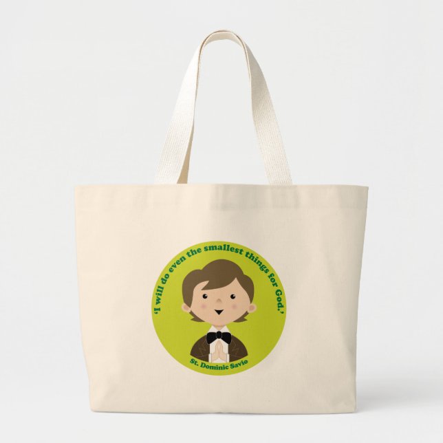 Bolsa Tote Grande St Dominic Savio (Frente)