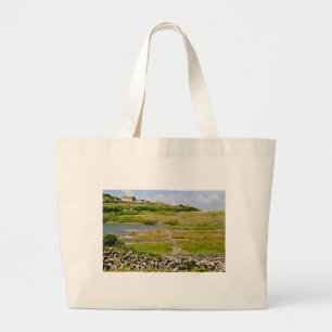 Bolsa Tote Grande Stone Walls da Irlanda