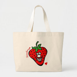 Bolsa Tote Grande Strawberry *Jumbo Tote