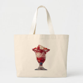 Bolsa Tote Grande Strawberry Sundae