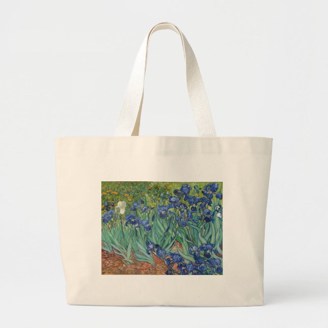 Bolsa Tote Grande Subidas por Van Gogh (Frente)
