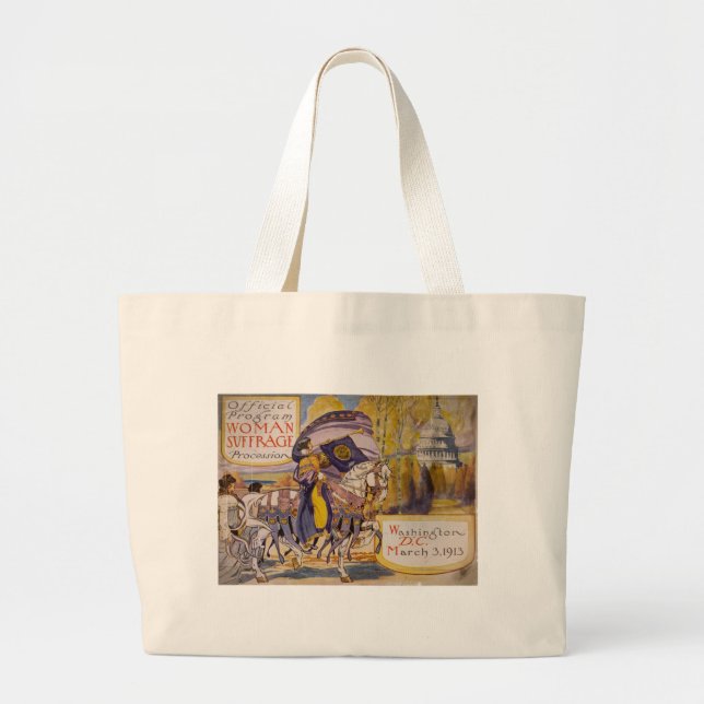 Bolsa Tote Grande Sufrágio 1913 (Frente)