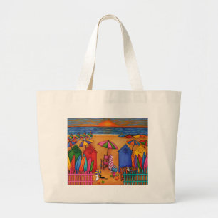 Bolsa Tote Grande Summer Delight Beach Scenz Lisa Lorenz