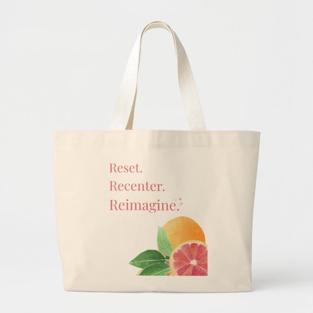 Bolsa Tote Grande Summer Reset (Frente)