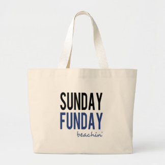 Bolsa Tote Grande Sunday Funday Beachin'