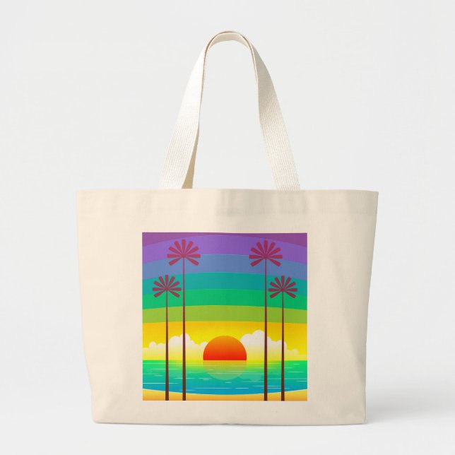 Bolsa Tote Grande Sunset (Frente)