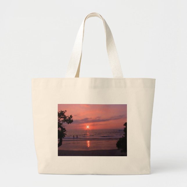 Bolsa Tote Grande Sunset Havaiano (Frente)