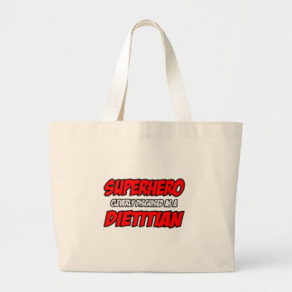 Bolsa Tote Grande Super-herói... Dietitiano.