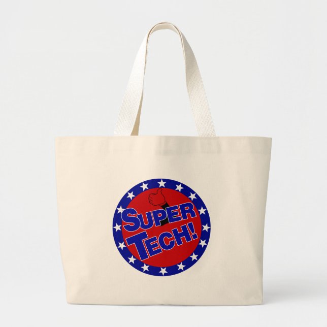 BOLSA TOTE GRANDE SUPER TECH LABORATORIAL! (Frente)