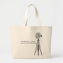 Support your local ranchers tote
