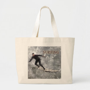 Bolsa Tote Grande Surfer Tote Bag