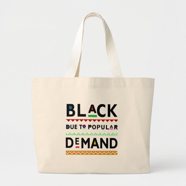 Bolsa Tote Grande T de Afrocentric (Frente)