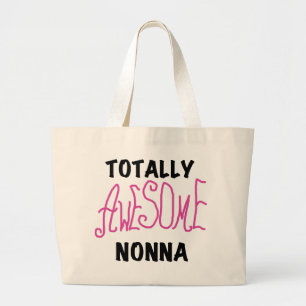 Bolsa Tote Grande T-shirt e presentes cor-de-rosa totalmente