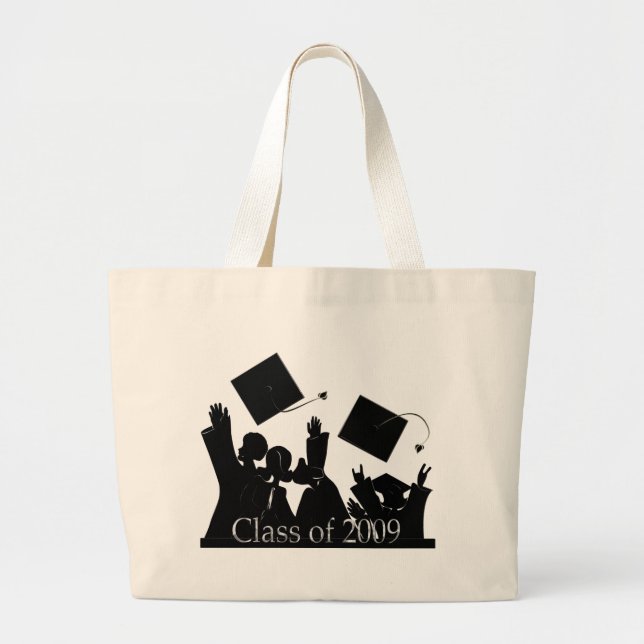 Bolsa Tote Grande T-shirts e ofertas de graduação (Frente)