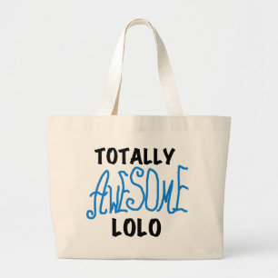 Bolsa Tote Grande T-shirts e presentes, totalmente incríveis, azuis