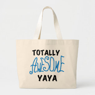 Bolsa Tote Grande T-shirts e presentes totalmente incríveis da Yaya