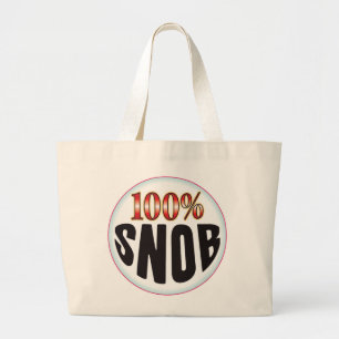 Bolsa Tote Grande Tag do snobe
