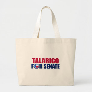 Bolsa Tote Grande Talarico para Senado Texas Eleição 2026