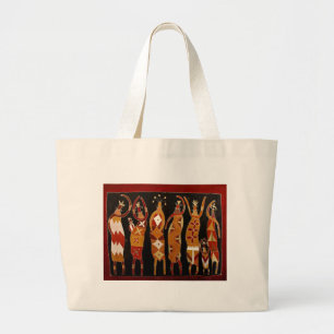 Bolsa Tote Grande Tapeçaria da vida - saco