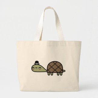 Bolsa Tote Grande Tartaruga feliz
