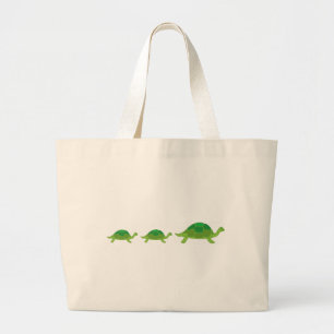 Bolsa Tote Grande Tartaruga, tartaruga, tartaruga