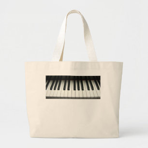 Bolsa Tote Grande Teclado de piano