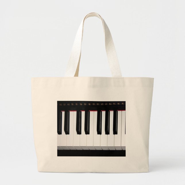 Bolsa Tote Grande Teclado Organ (Frente)
