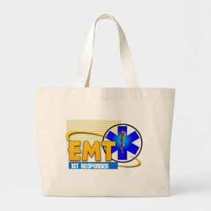 Bolsa Tote Grande TÉCNICO MÉDICO da EMERGÊNCIA do QUE RESPONDE de