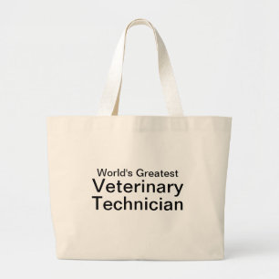 Bolsa Tote Grande Tecnologia do veterinário do mundo a grande