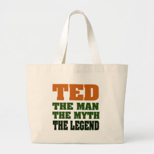 Bolsa Tote Grande TED - homem, o mito, a legenda