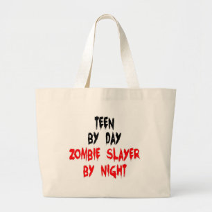 Bolsa Tote Grande Teen Zombie Slayer