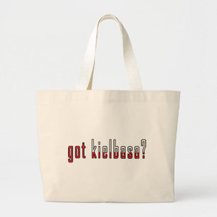Bolsa Tote Grande tem kielbasa? Sinalizador