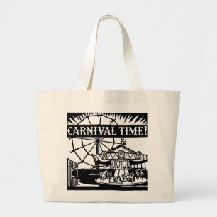 Bolsa Tote Grande Tempo do carnaval