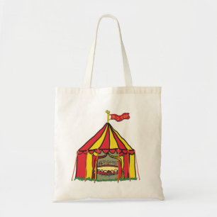 Bolsa Tote Grande tenda de circo superior
