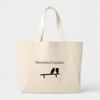 Bolsa Tote Grande Tentativa de assassínio