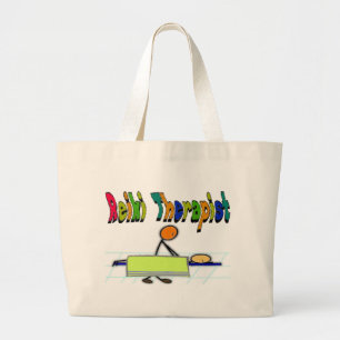 Bolsa Tote Grande Terapeuta de Reiki--Pessoas do design da