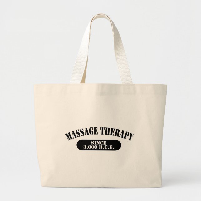 Bolsa Tote Grande Terapêutica De Massagem Desde 3.000 A.C.E. (Frente)