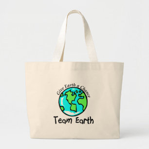 Bolsa Tote Grande Terra da equipe