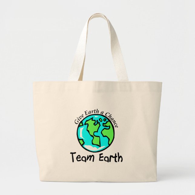 Bolsa Tote Grande Terra da equipe (Frente)