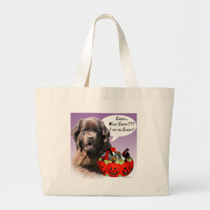 Bolsa Tote Grande Terra Nova (marrom) Halloween Candy