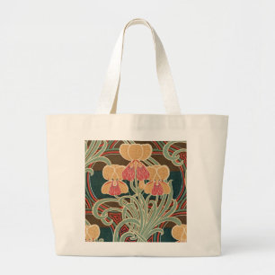 Bolsa Tote Grande Teste padrão #4 de Nouveau da arte em Emporio